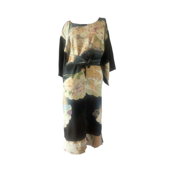 D249 Kimono Dress long XS