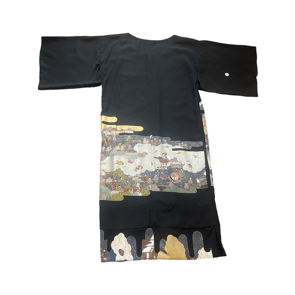 D249 Kimono Dress long XS