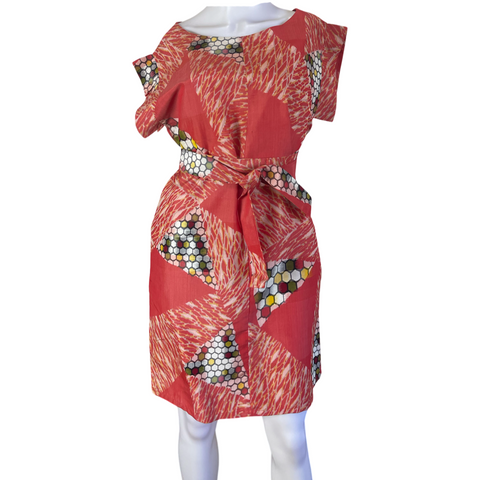 Vintage Kimono Tunic Dress D244