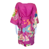Silk Kimono Dress Large
