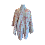 Japanese vintage silk haori /jacket contemporary abstract