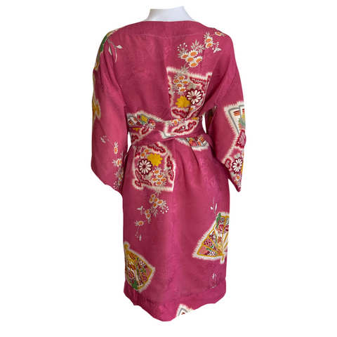 Silk Kimono Dress Medium