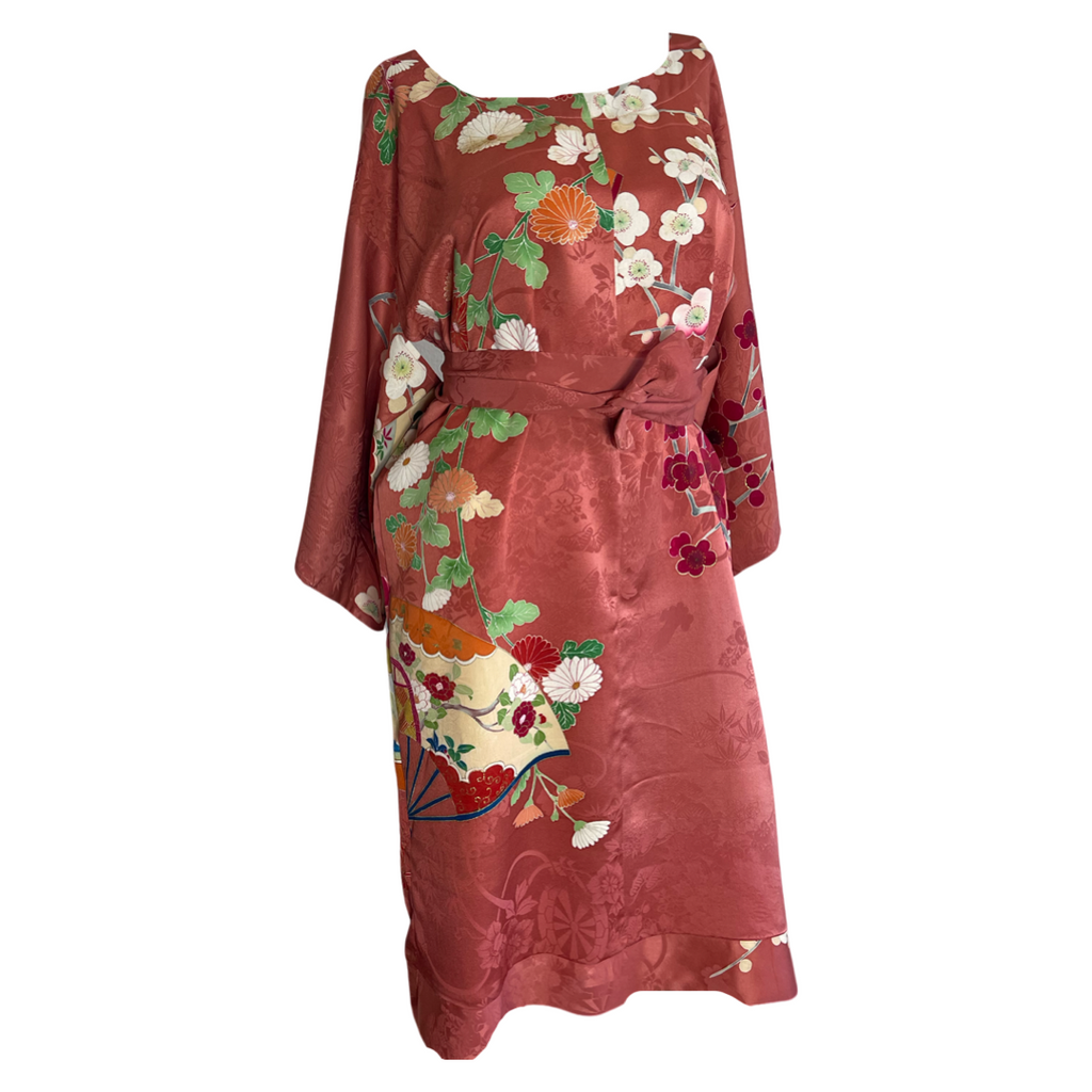 Jupe En Soie Yoshi Jones - Taille Large, Occasion, Style Fluide Et élégant