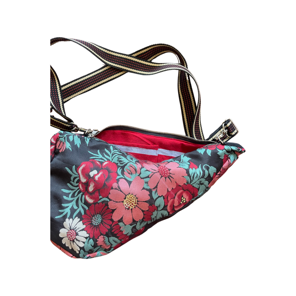 Floral crossbody bag